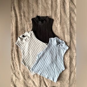 RIBBED TANK SET